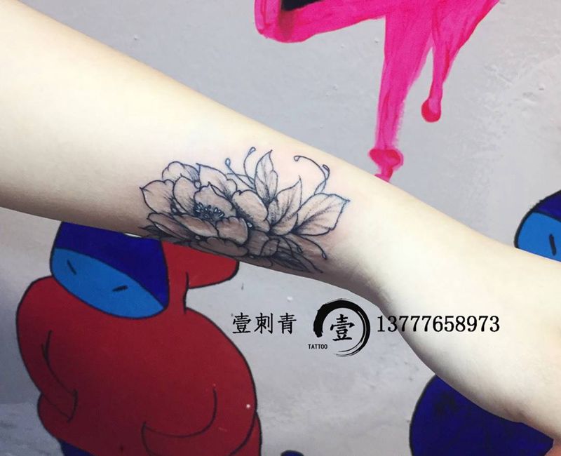 遮盖疤痕纹身图片