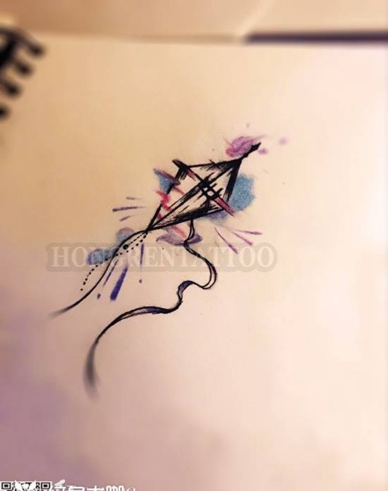 彩色手稿tattoo纹身图片