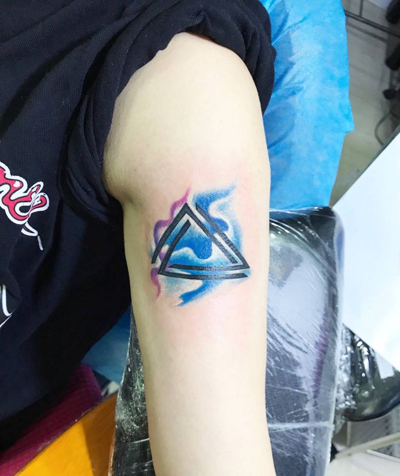 修改前后纹身图片