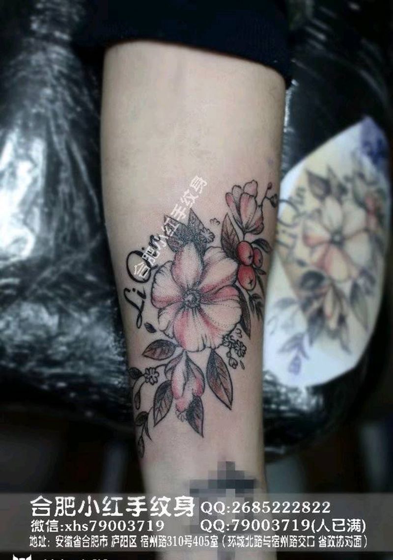 一些小作纹身图片