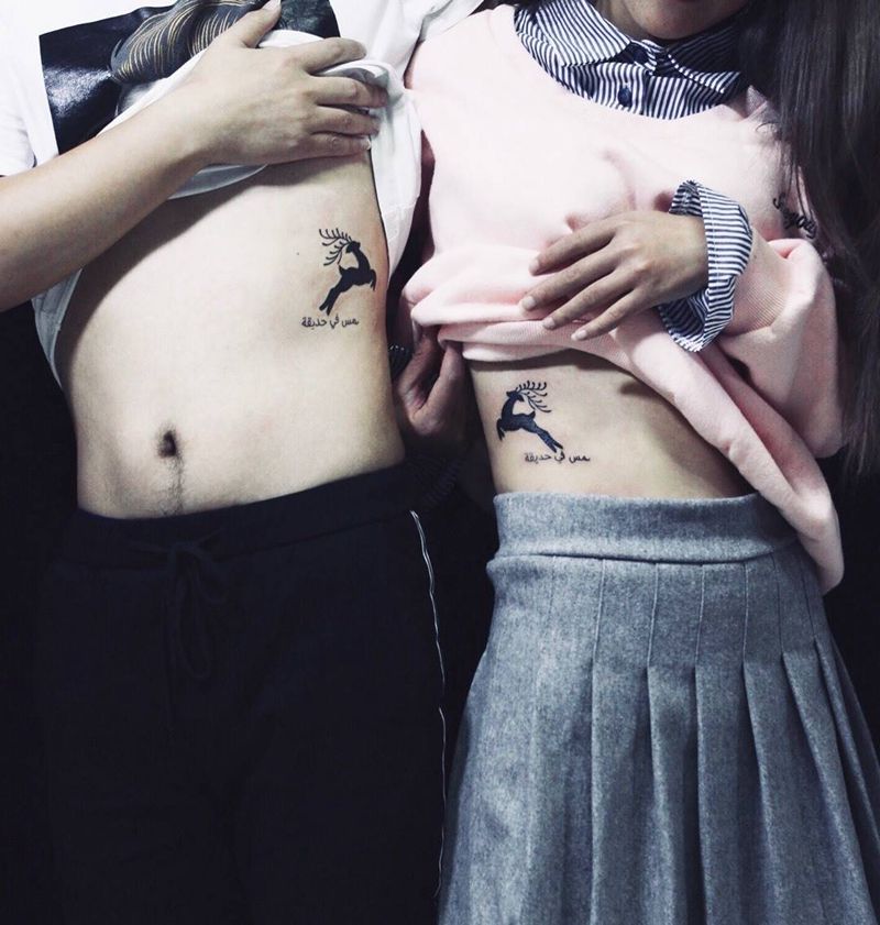 情侣纹身纹身图片