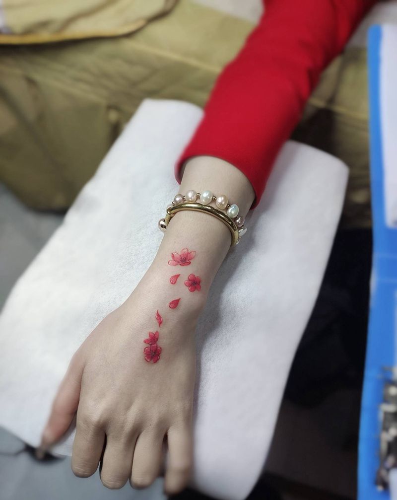 伤害最小，遮盖疤痕纹身图片_手臂纹身图案