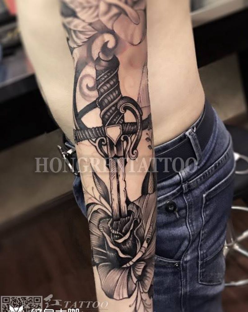 欧美花臂（三）纹身图片