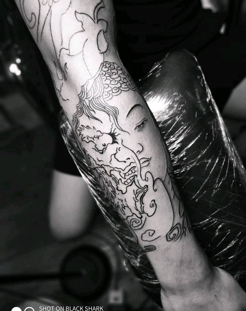 一念之间纹身图片_手部纹身图案