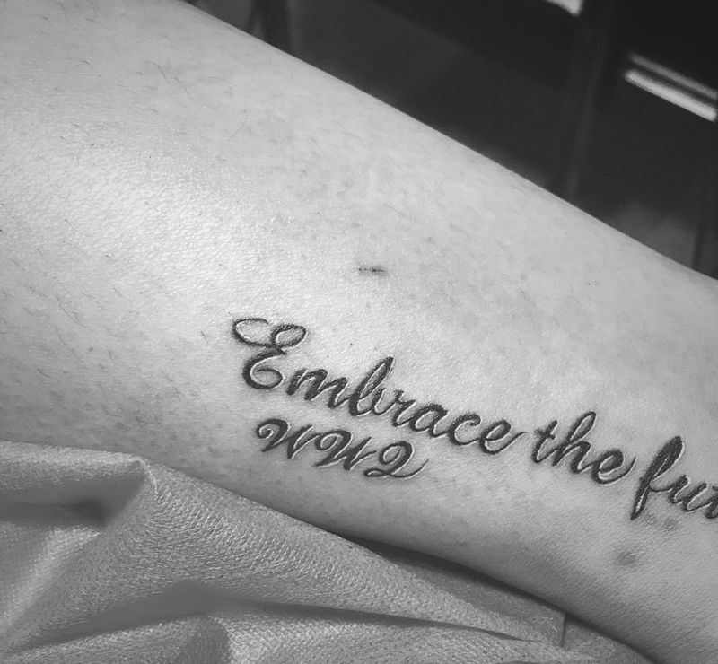 小英文纹身图片