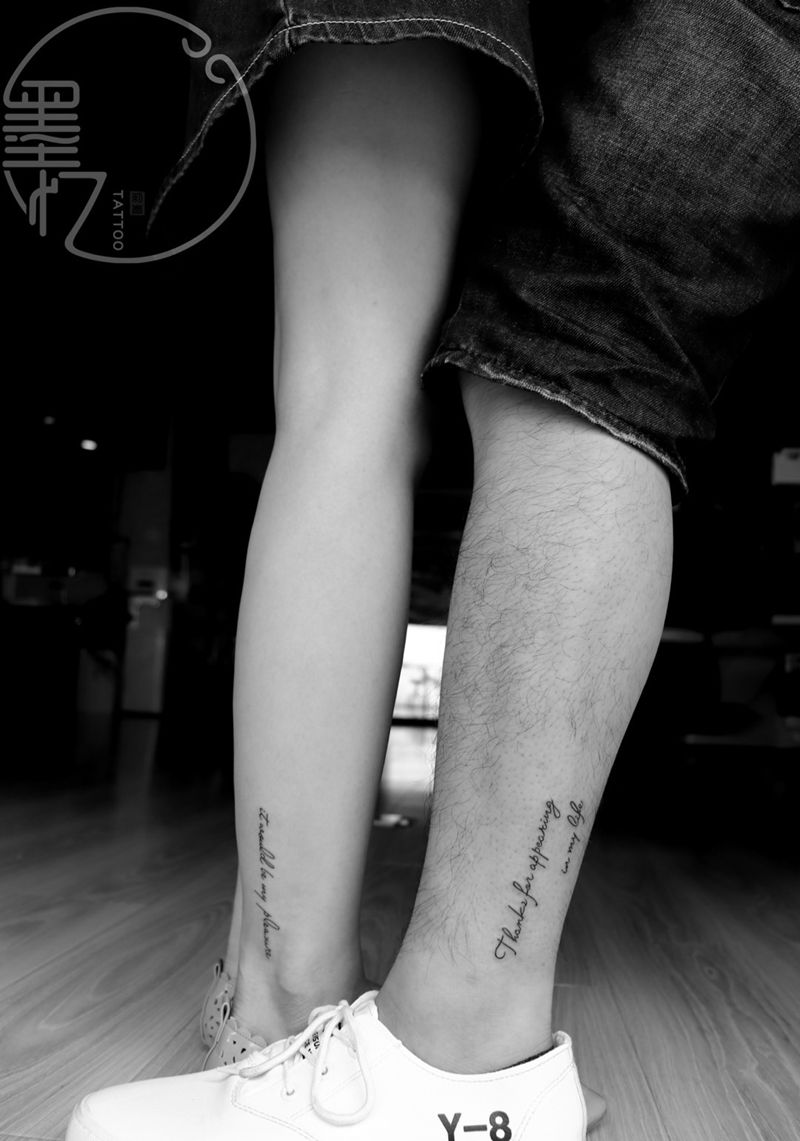 情侣纹身纹身图片