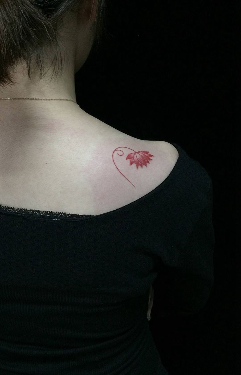 小花花纹身图片