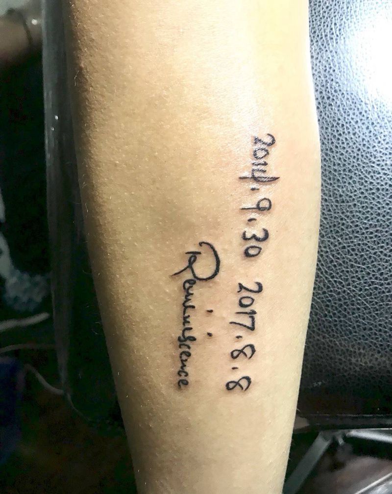 英文字体纹身图片