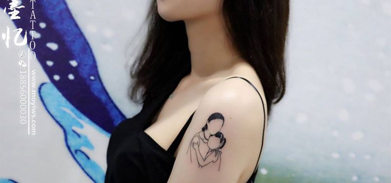 照片肖像纹身图片