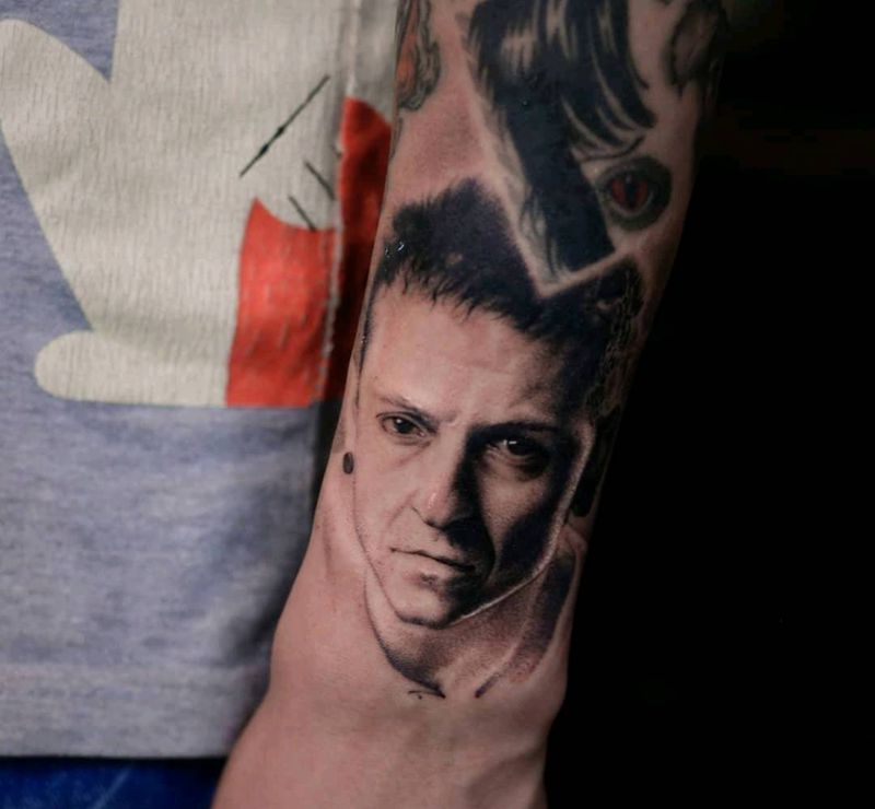 自然刺青處-成为前 纹身作品纹身图片_手臂欧美写实纹身图案