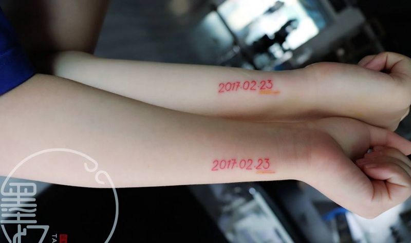 闺蜜纹身纹身图片