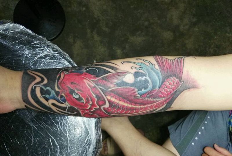 王大全作品，纹身图片