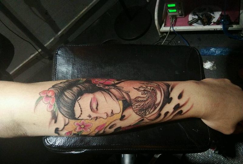 阿斗作品纹身图片