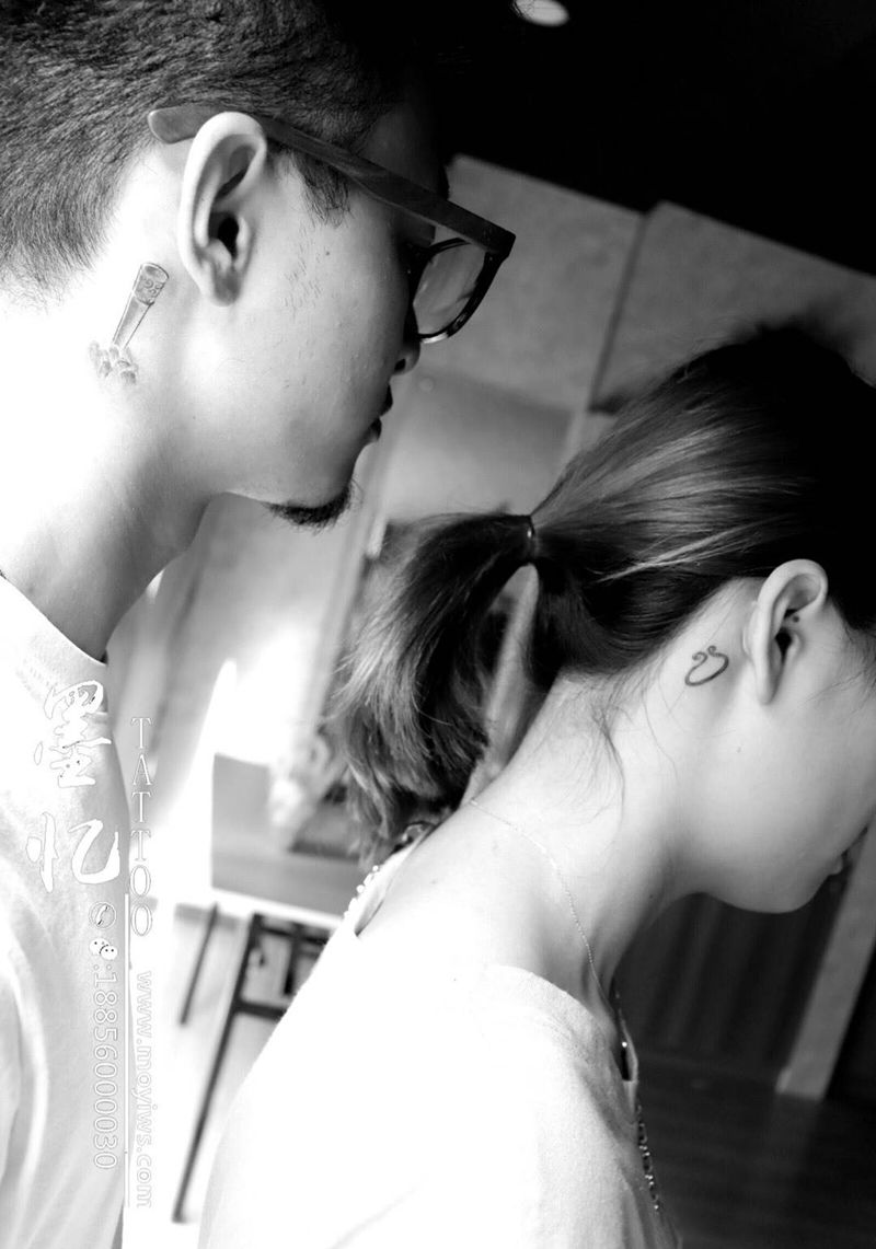 情侣纹身紧箍咒金箍棒纹身图片