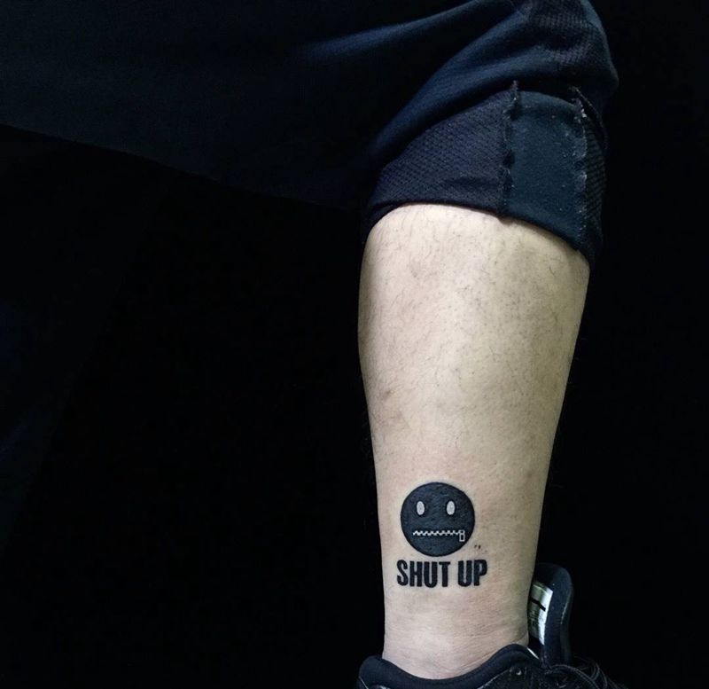 脚踝小图纹身图片