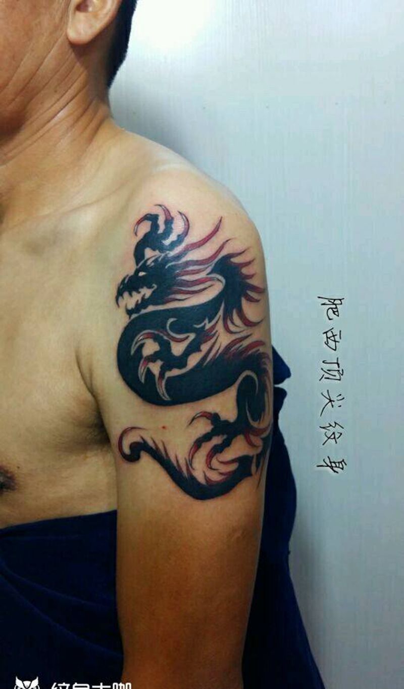 龙图腾纹身纹身图片