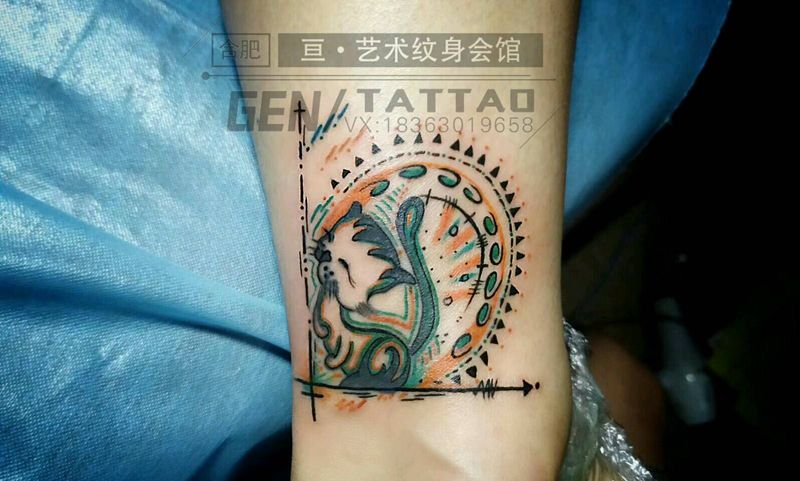 旧图修改纹身图片