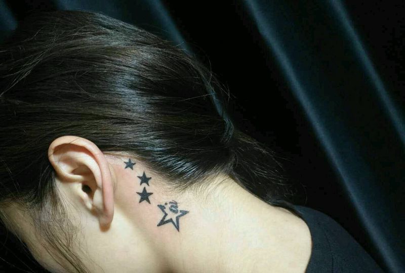 小清新纹身图片