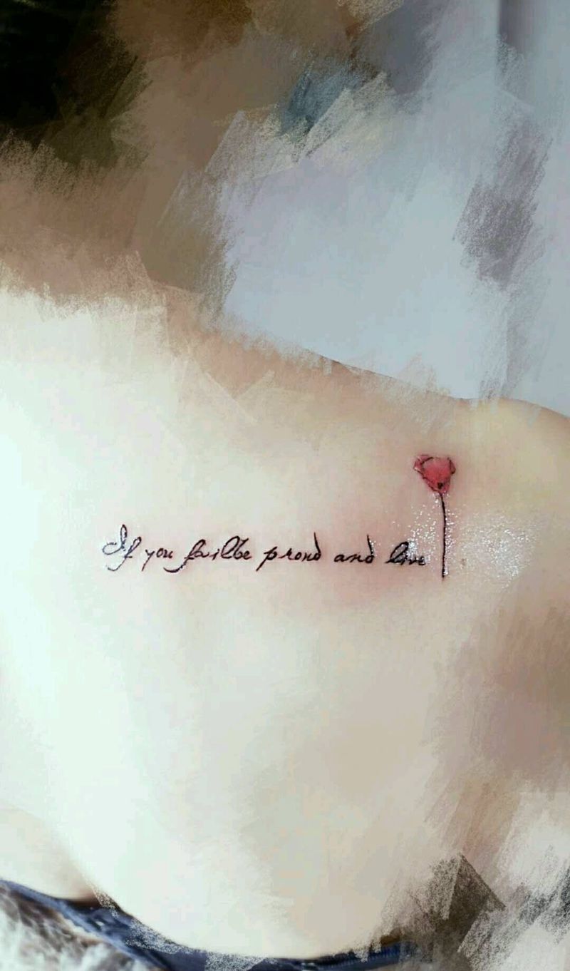 小清新纹身图片