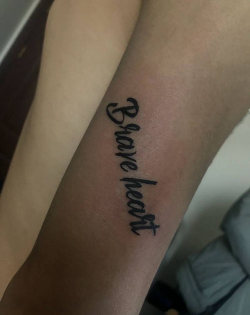 英文字体纹身图片