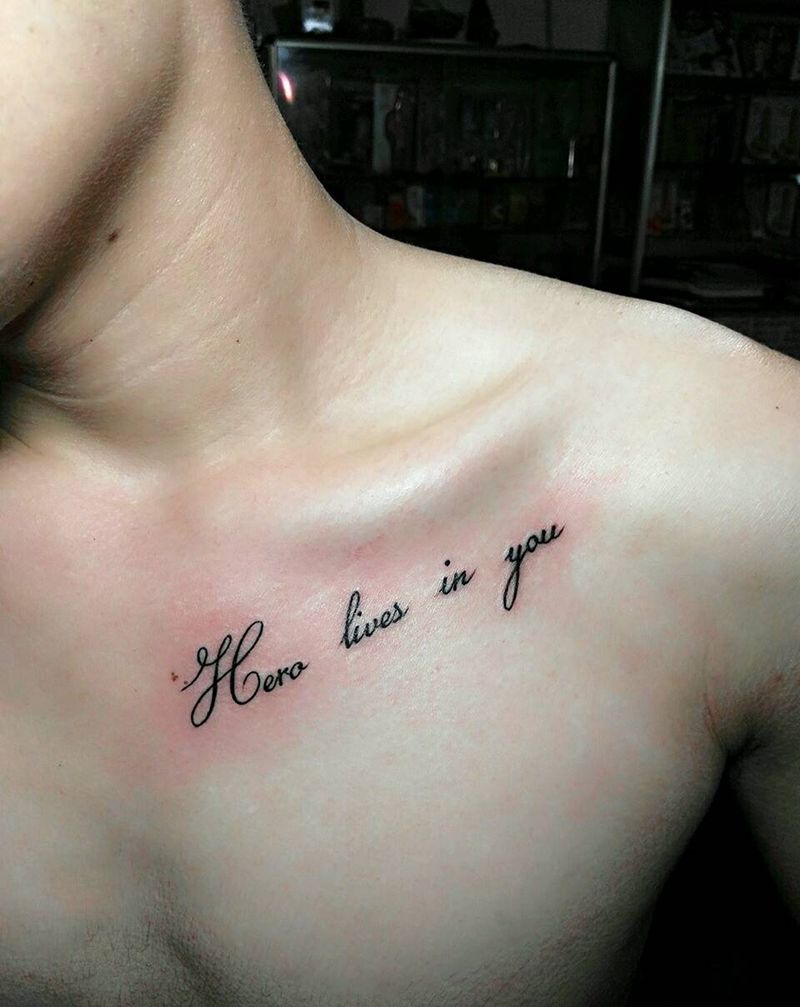 字母。纹身图片