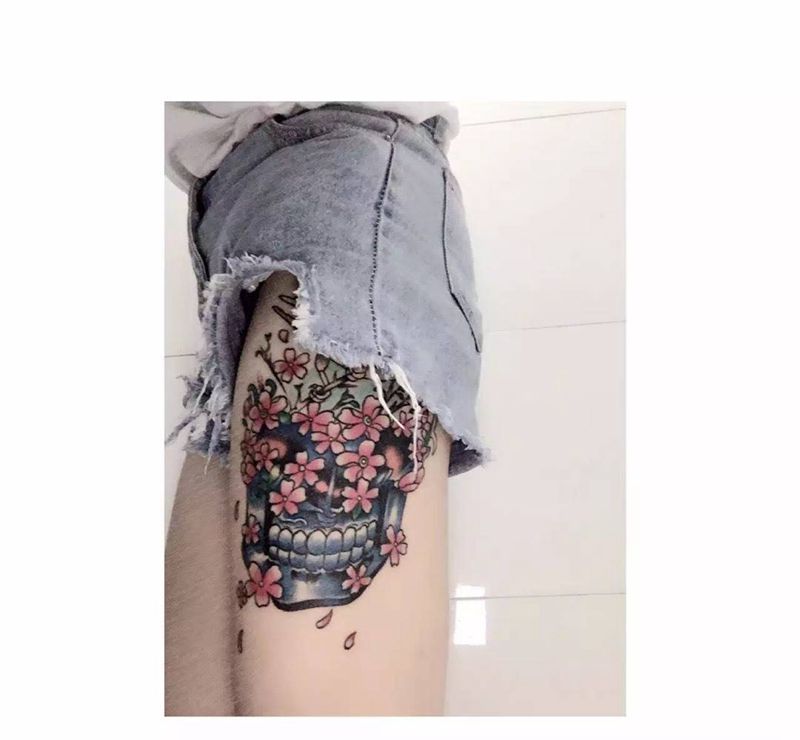 美吧  买家秀纹身图片