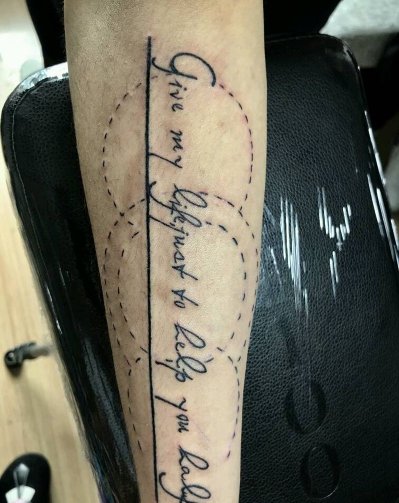 英文字体纹身图片