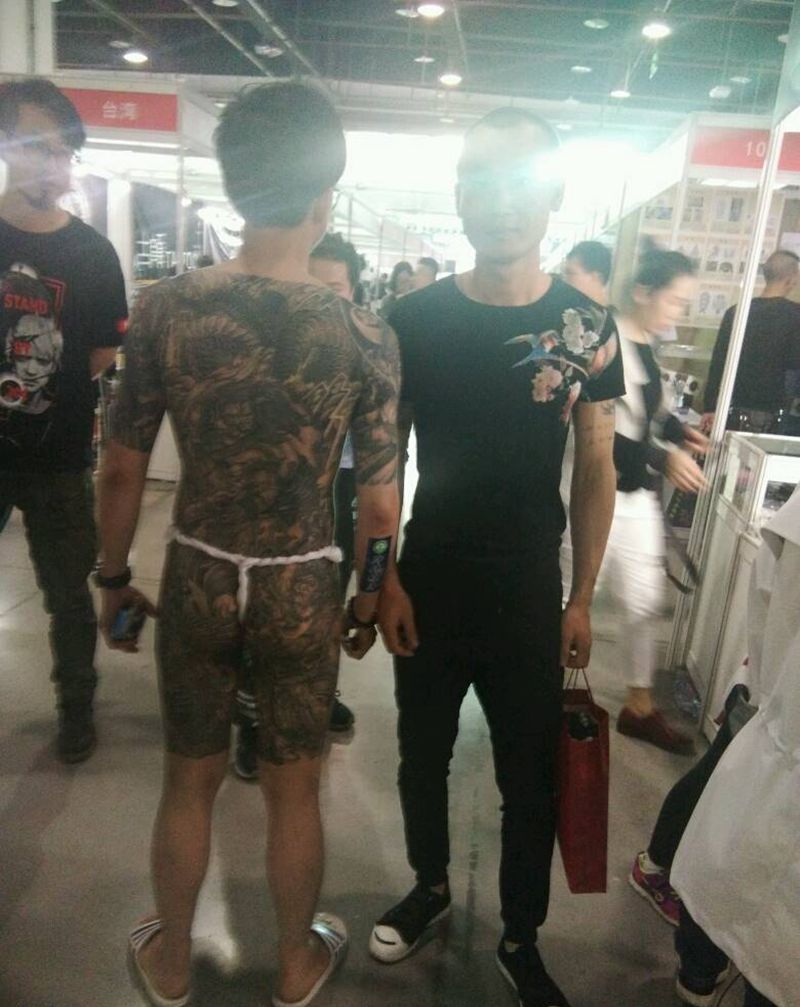 上海纹身交流会纹身图片