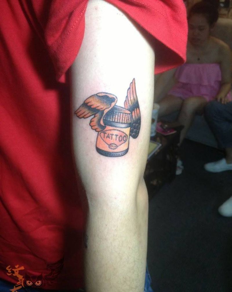 欧美小图纹身图片_欧美手臂纹身图案