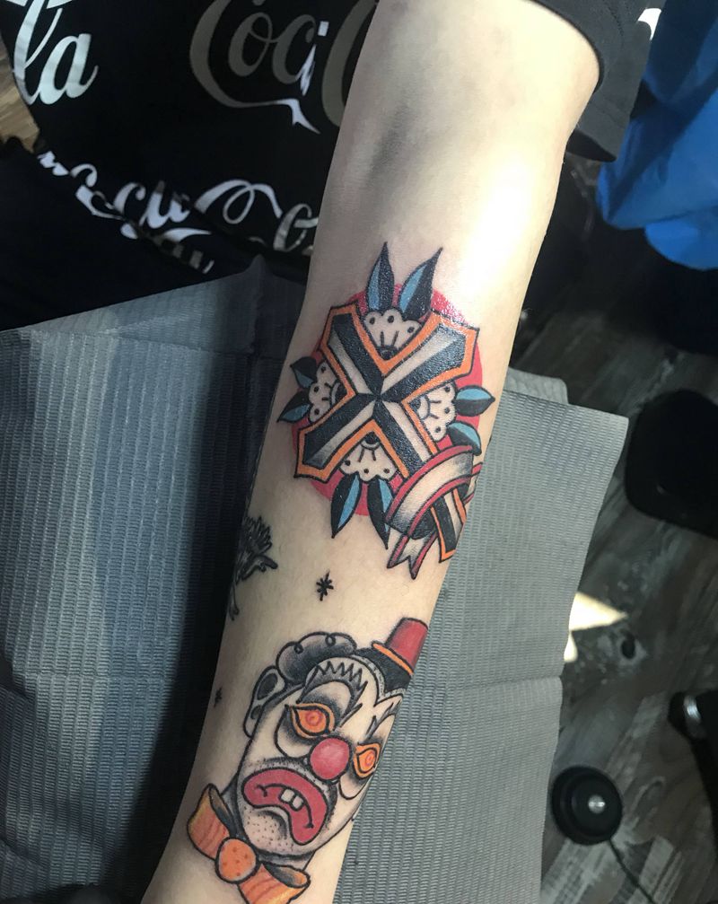 old school纹身图片_手臂Old School纹身图案