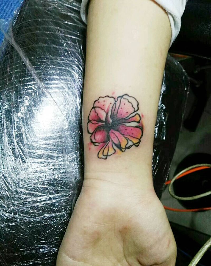 花，王大全作品纹身图片