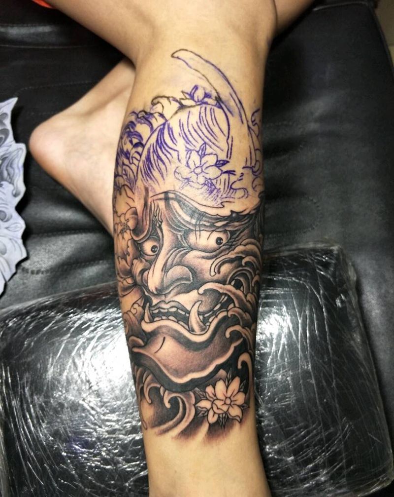 般若未完纹身图片