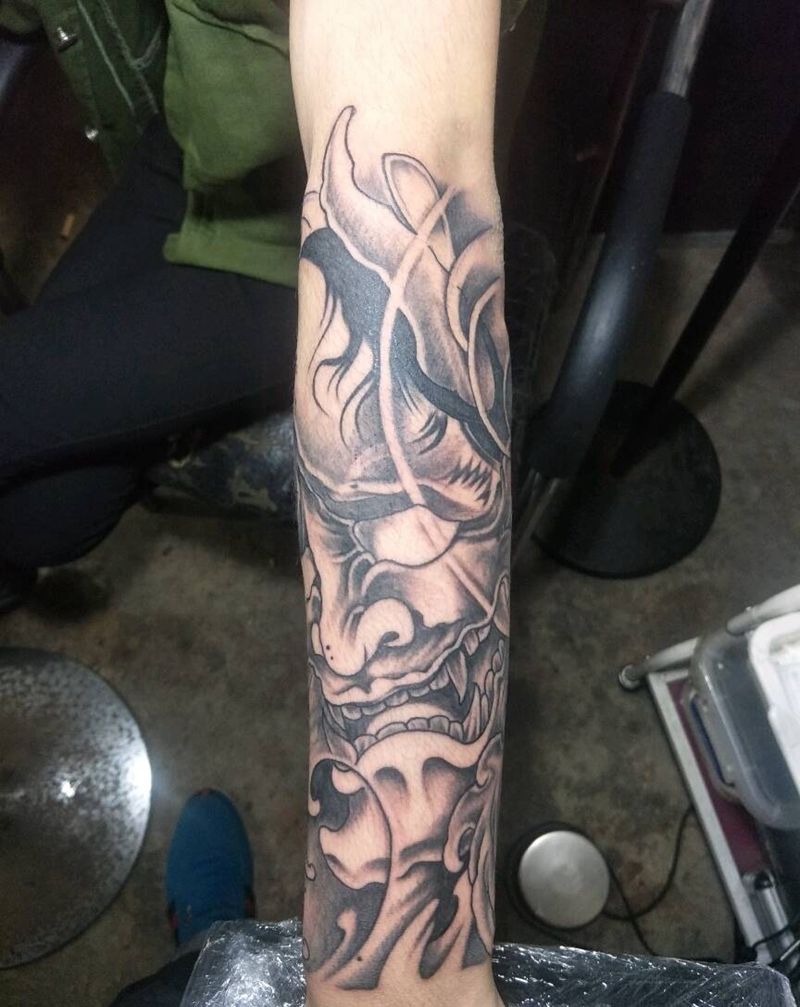 般若未完,纹身图片