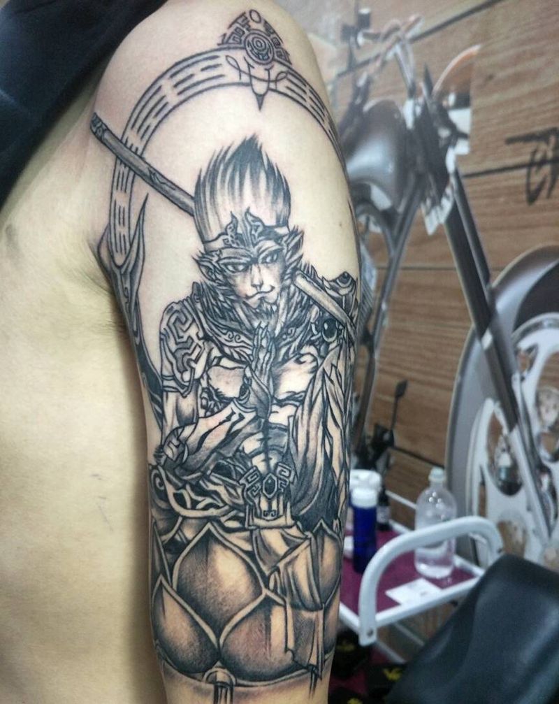 齐天大圣纹身图片