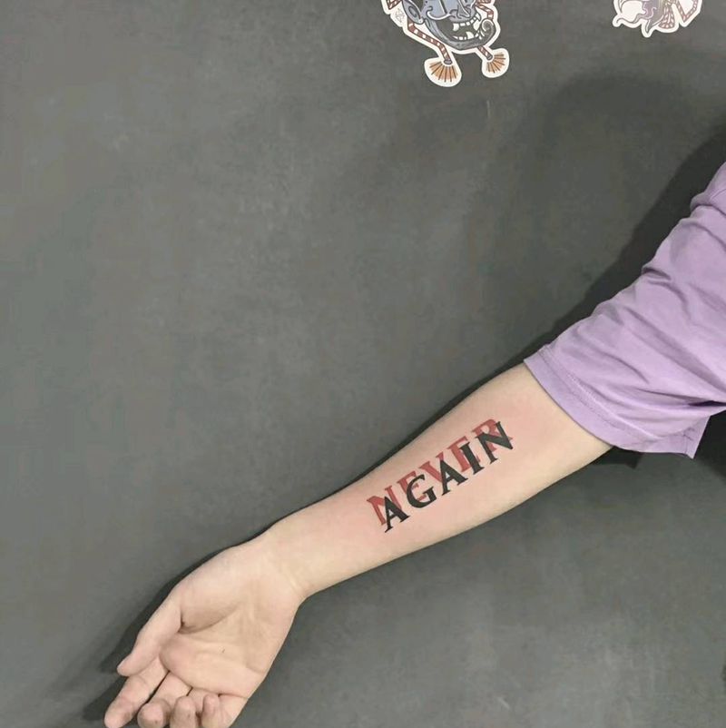 英文纹身图片_花体字纹身图案