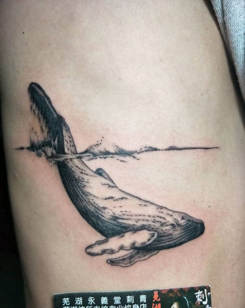 鱼，王大全作纹身图片