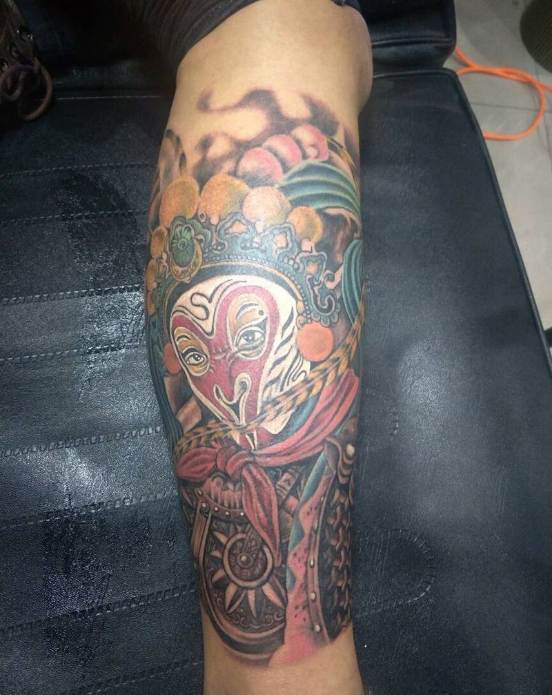 齐天大圣孙悟空纹身图片