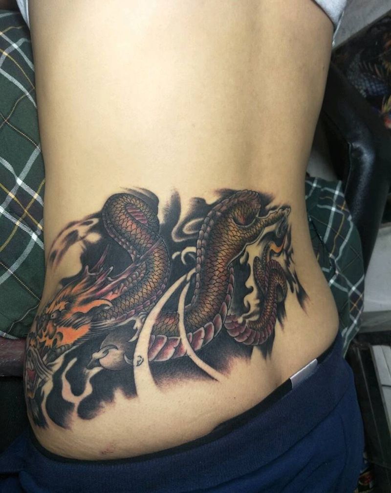 龙纹身图片