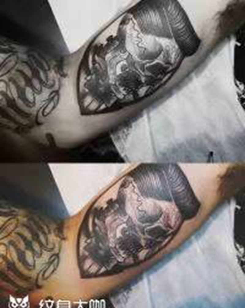 暗黑大清新纹身图片