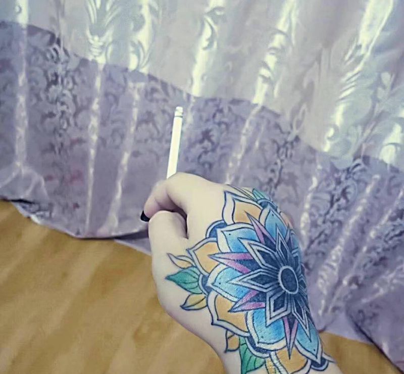 梵花买家秀纹身图片