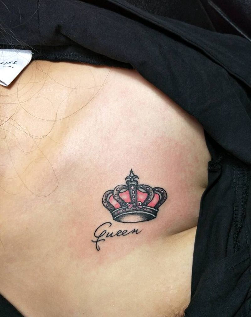 皇冠纹身图片