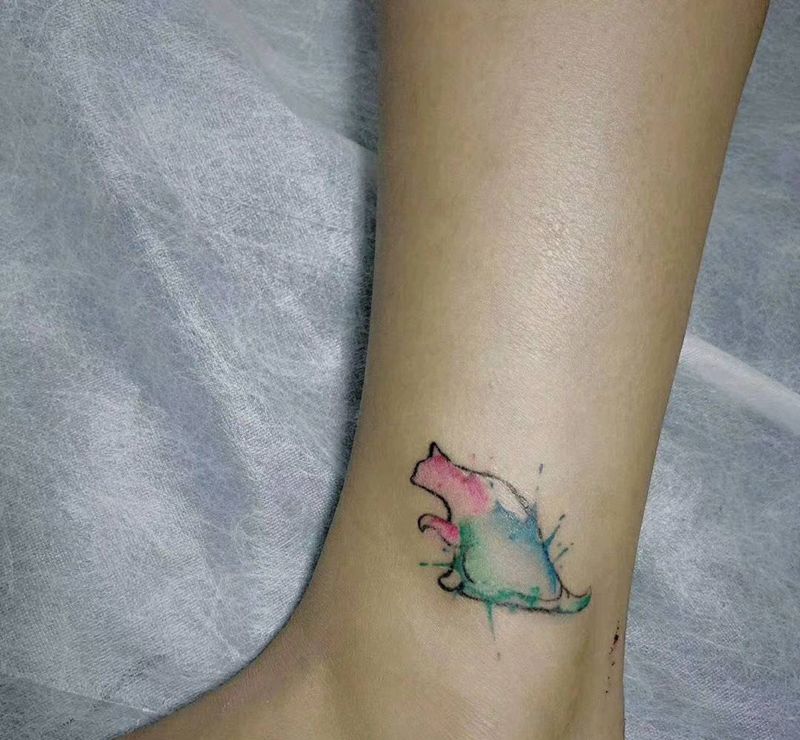 修改作品纹身图片_水彩纹身图案