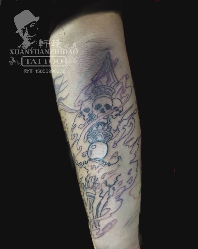 法器纹身图片