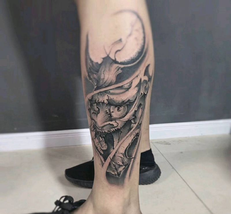 般若纹身图片_新传统纹身图案