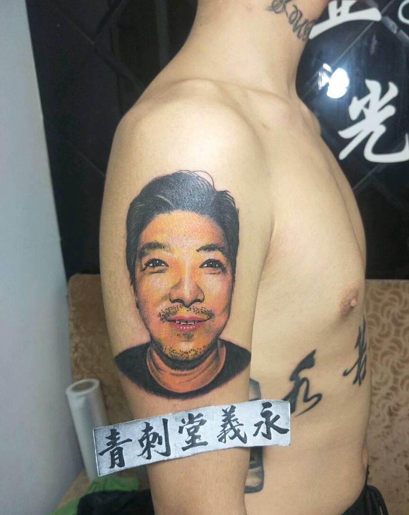 肖像纹身图片