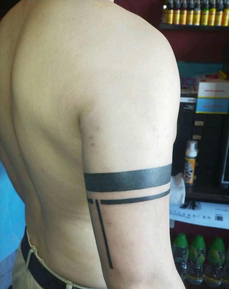 臂环纹身图片_手臂图腾纹身图案