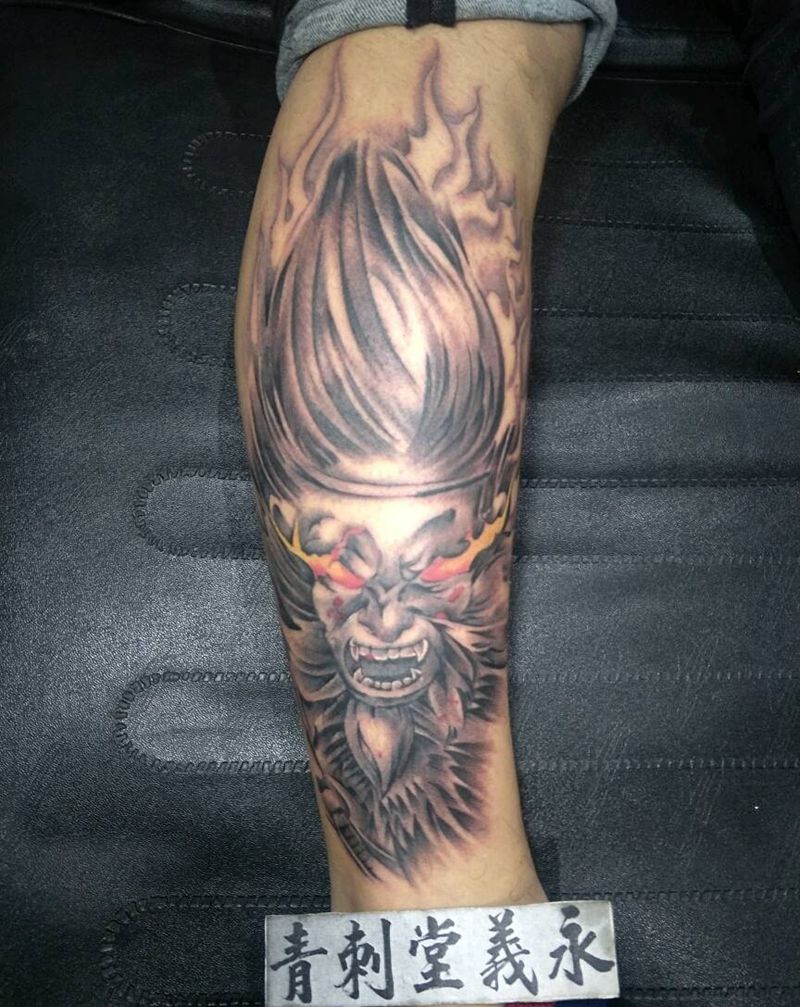 齐天大圣纹身图片