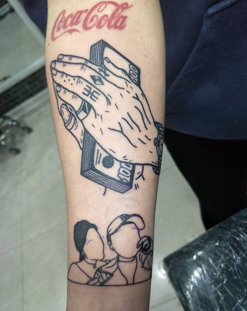 二个小图纹身图片