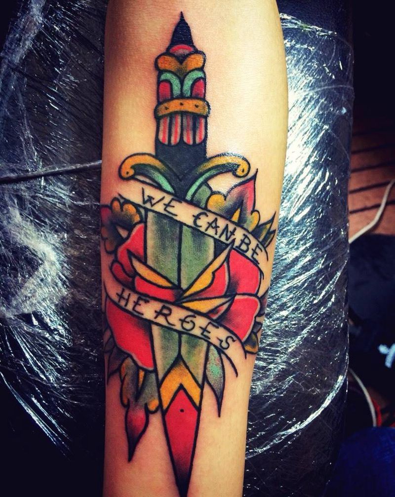 old school纹身图片