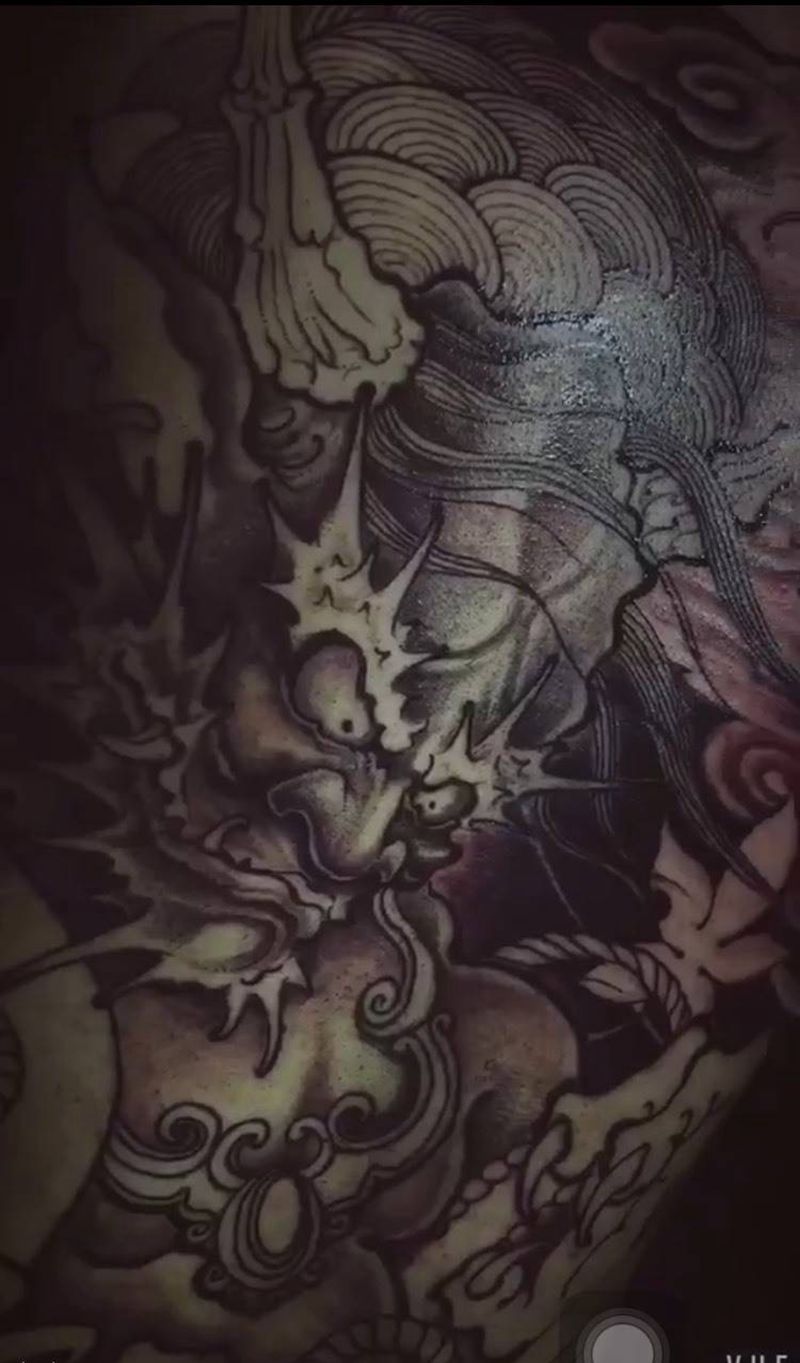 风神未完纹身图片